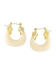 Yellow Chimes Earrings for Women and Girls Fashion Hoops for Girls| Gold Tone Hoop Earrings | Birthday Gift for girls and women Anniversary Gift for Wife