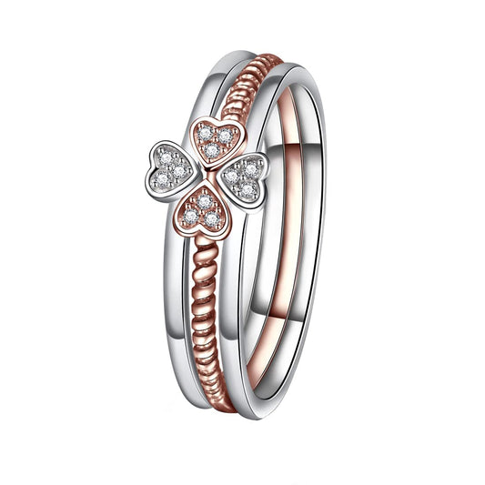 Yellow Chimes Rings for Women Classic 925 Sterling Silver Hallmark and Certified Purity Crystal Silver Rings for Women and Girls(Size US 8)