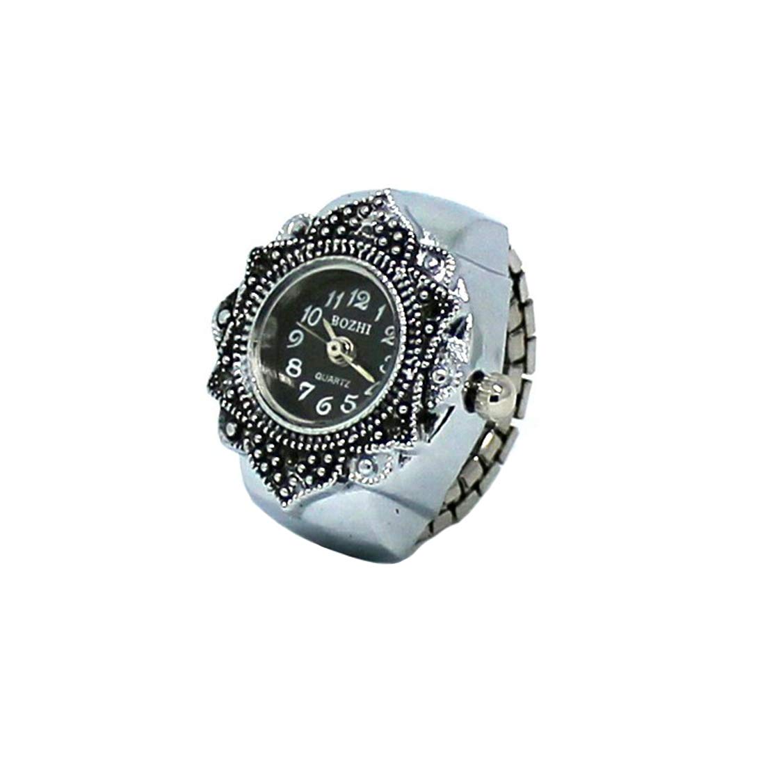 Yellow Chimes Rings for Women Dial Analog Watch Ring Stretchable Ring Watch for Women and Girls.