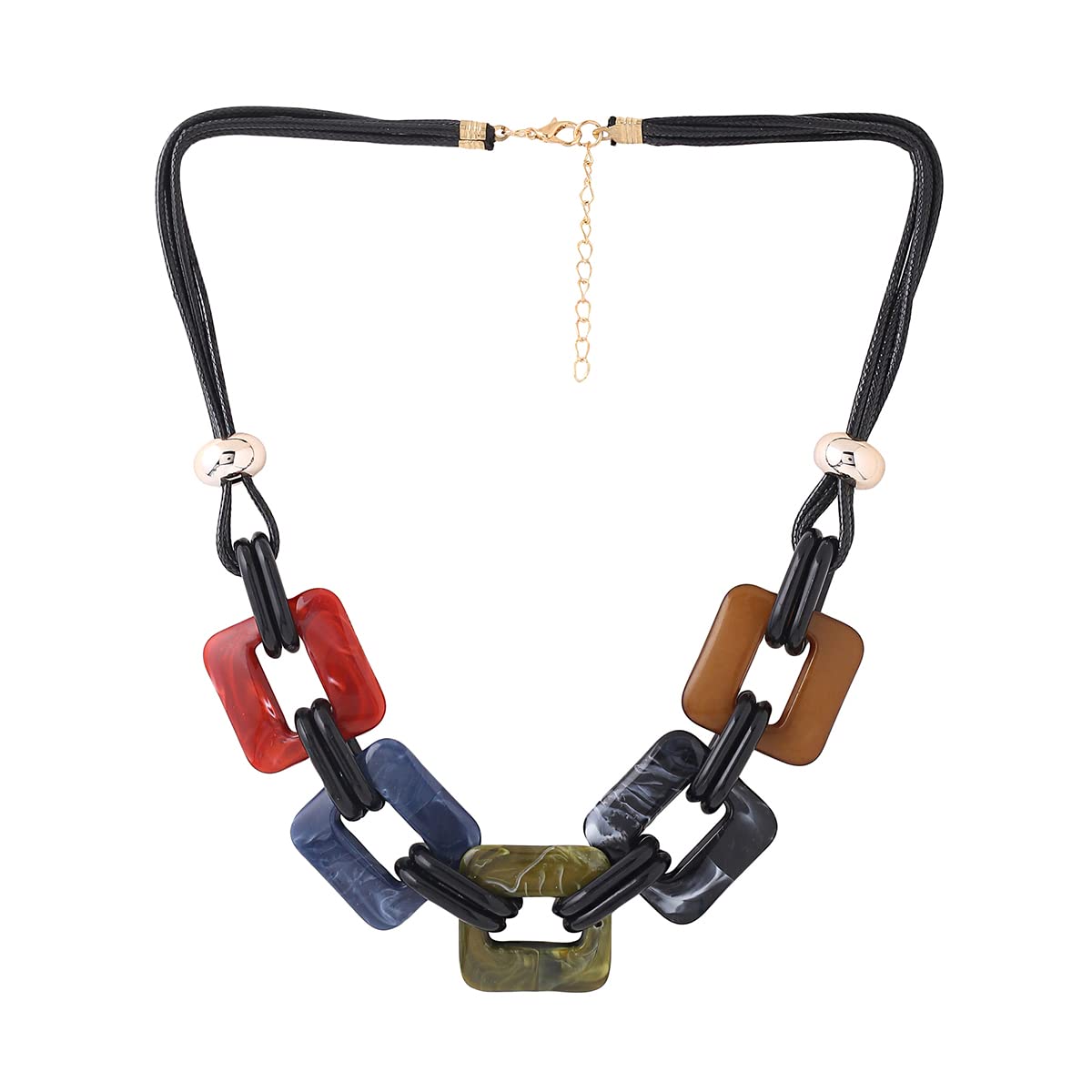 Multicolor on sale fashion necklace