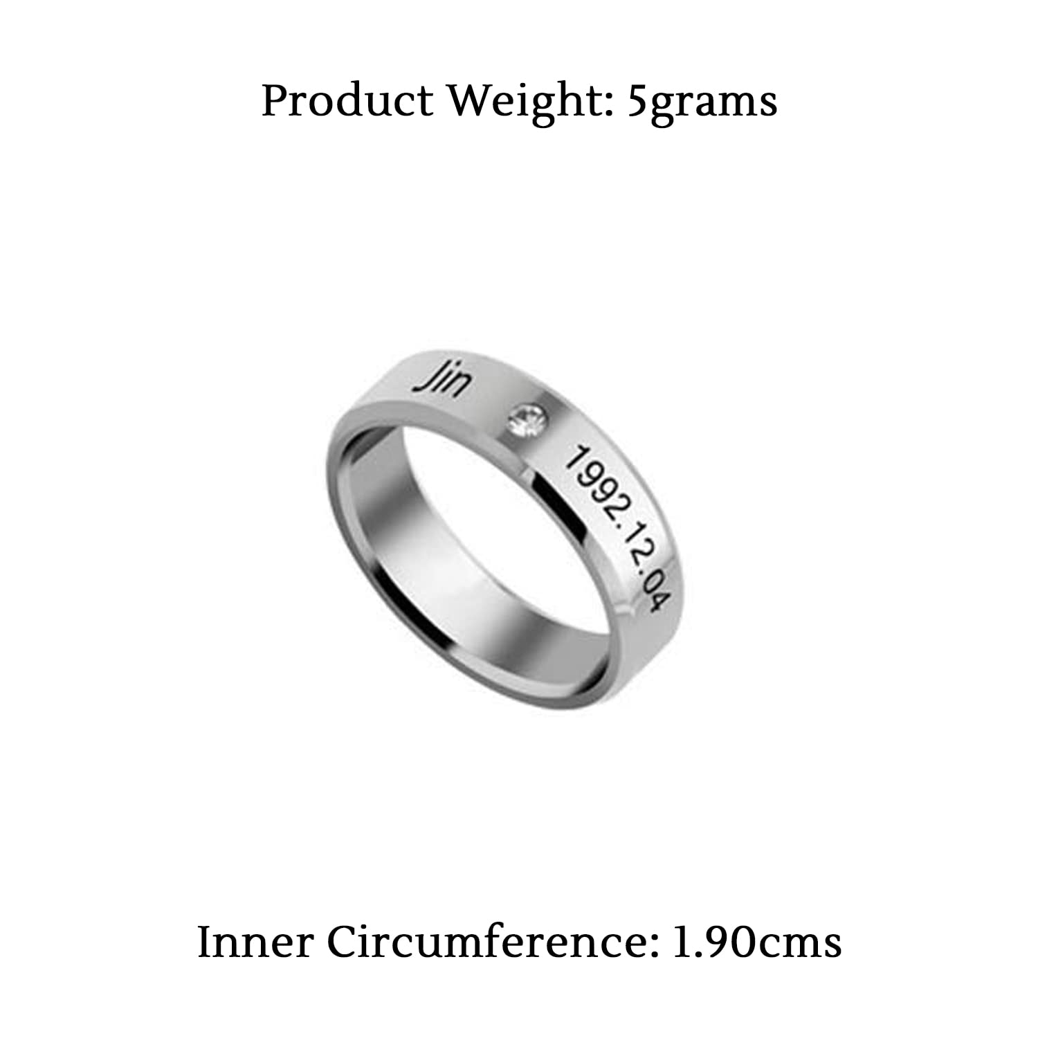 Buy Silver Name Ring Online In India - Etsy India