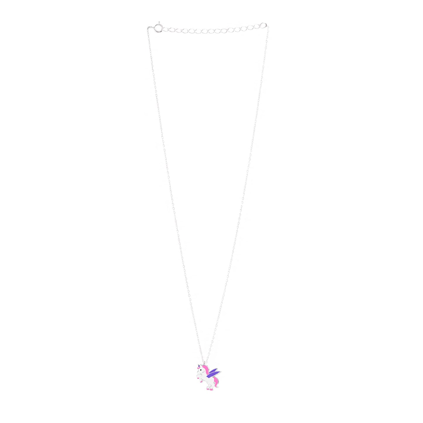 Raajsi by Yellow Chimes 925 Sterling Silver Pendant for Girls & Kids Melbees Kids Collection Unicorn Design | Birthday Gift for Girls Kids | With Certificate of Authenticity & 6 Month Warranty