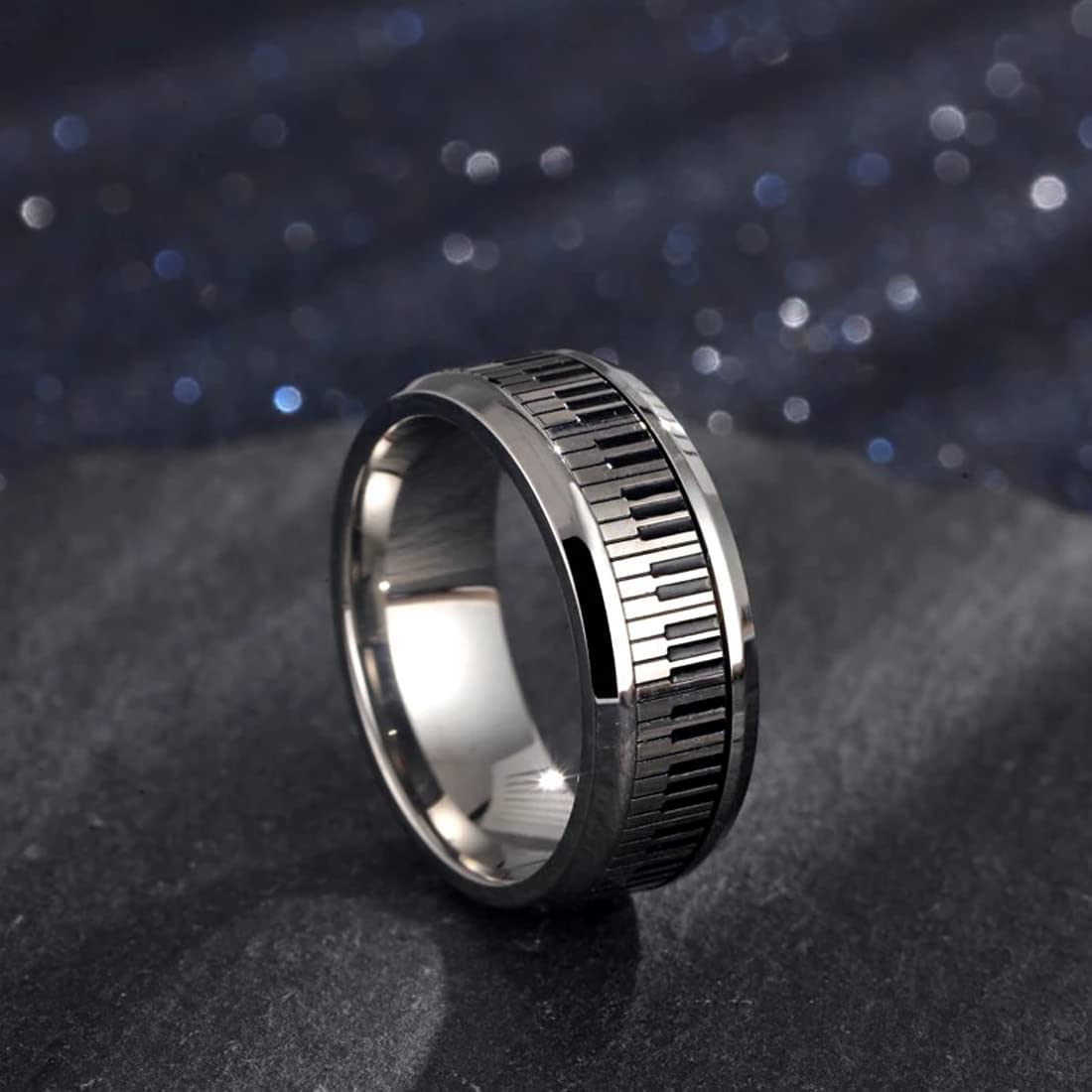 Spinner Rings Men Gifts | Stainless Steel Spinner | Stainless Steel Jewelry  - 4 Color - Aliexpress