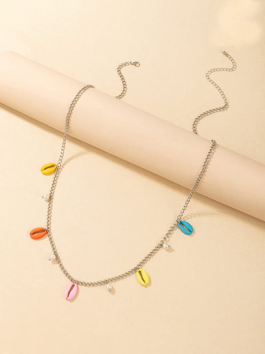 Yellow Chimes Waist Chain for Women and Girls Fashion Hip Chain for Women | Silver Toned Pearl Drop Beach Wear Designed Waist Chain | Birthday Gift for girls and women