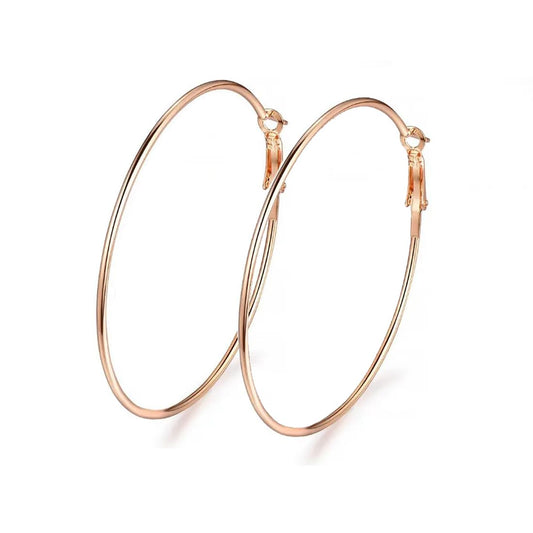 Yellow Chimes Earrings for Women and Girls Fashion Multicolor Hoop Earrings | Rose Gold Toned Hoops Earring | Birthday Gift for Girls & Women Anniversary Gift for Wife