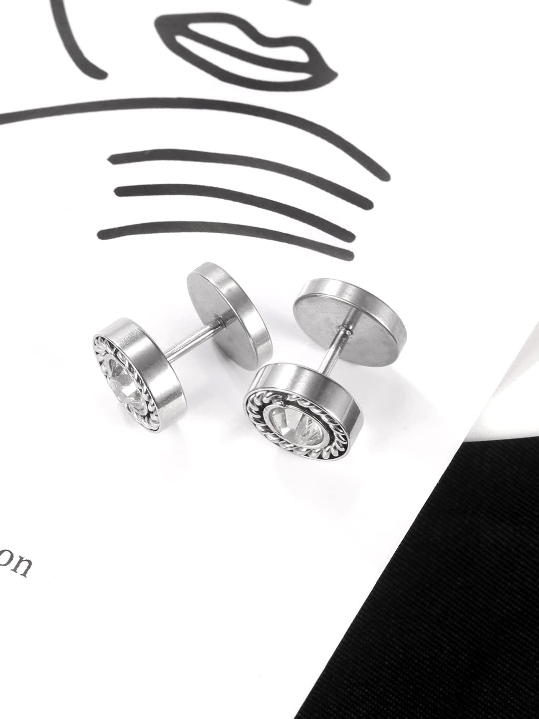Stainless Steel Stud Earring Price in India - Buy Stainless Steel Stud  Earring online at Shopsy.in
