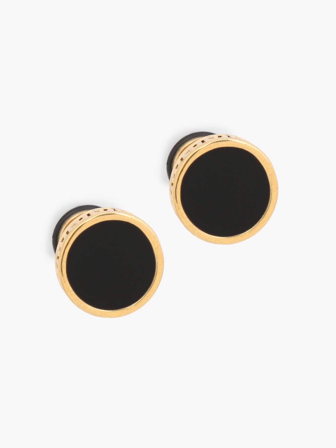 2pcs Gold Color Satin Screw Circle Stud Earrings Mens Womens Steel Cheater  Fake Ear Plugs Gauges – COOLSTEELANDBEYOND Jewelry