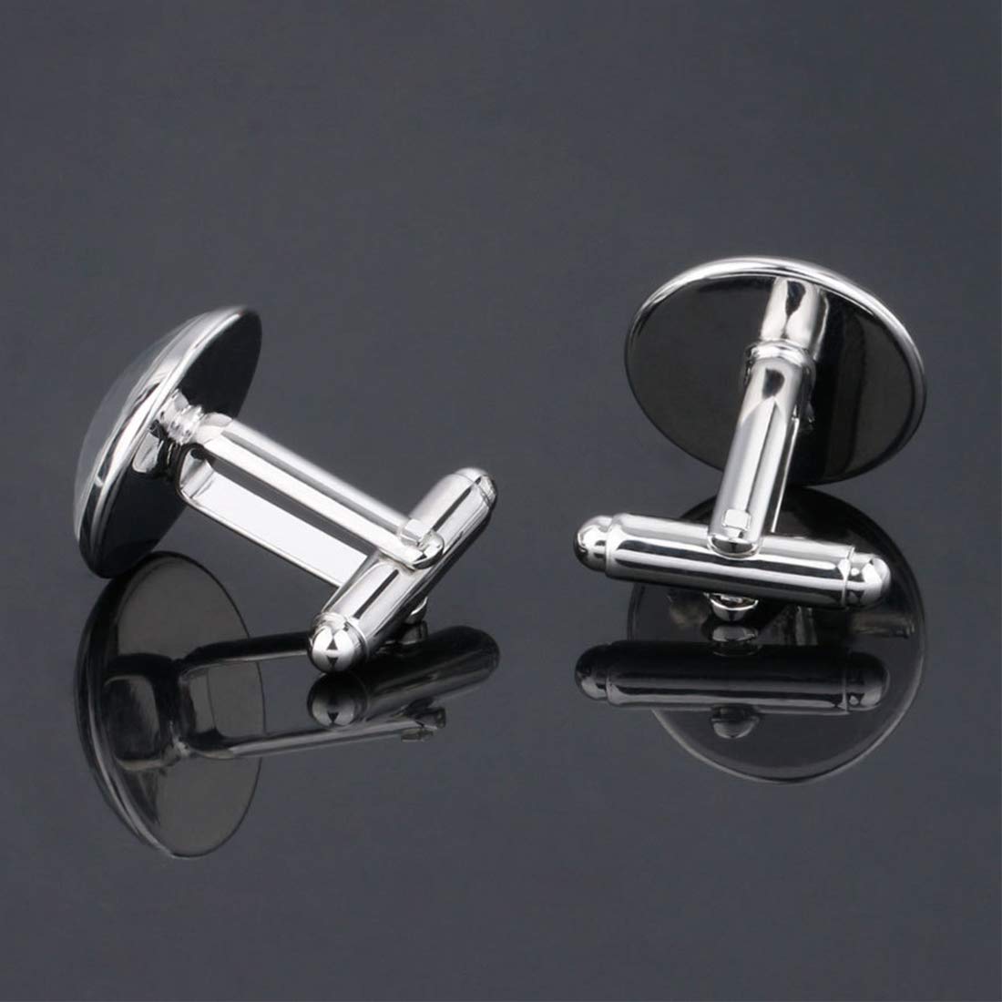 Yellow Chimes Cufflinks for Men Alphabets Cuff links A Letter Statement Stainless Steel Cufflinks for Men and Boy's.