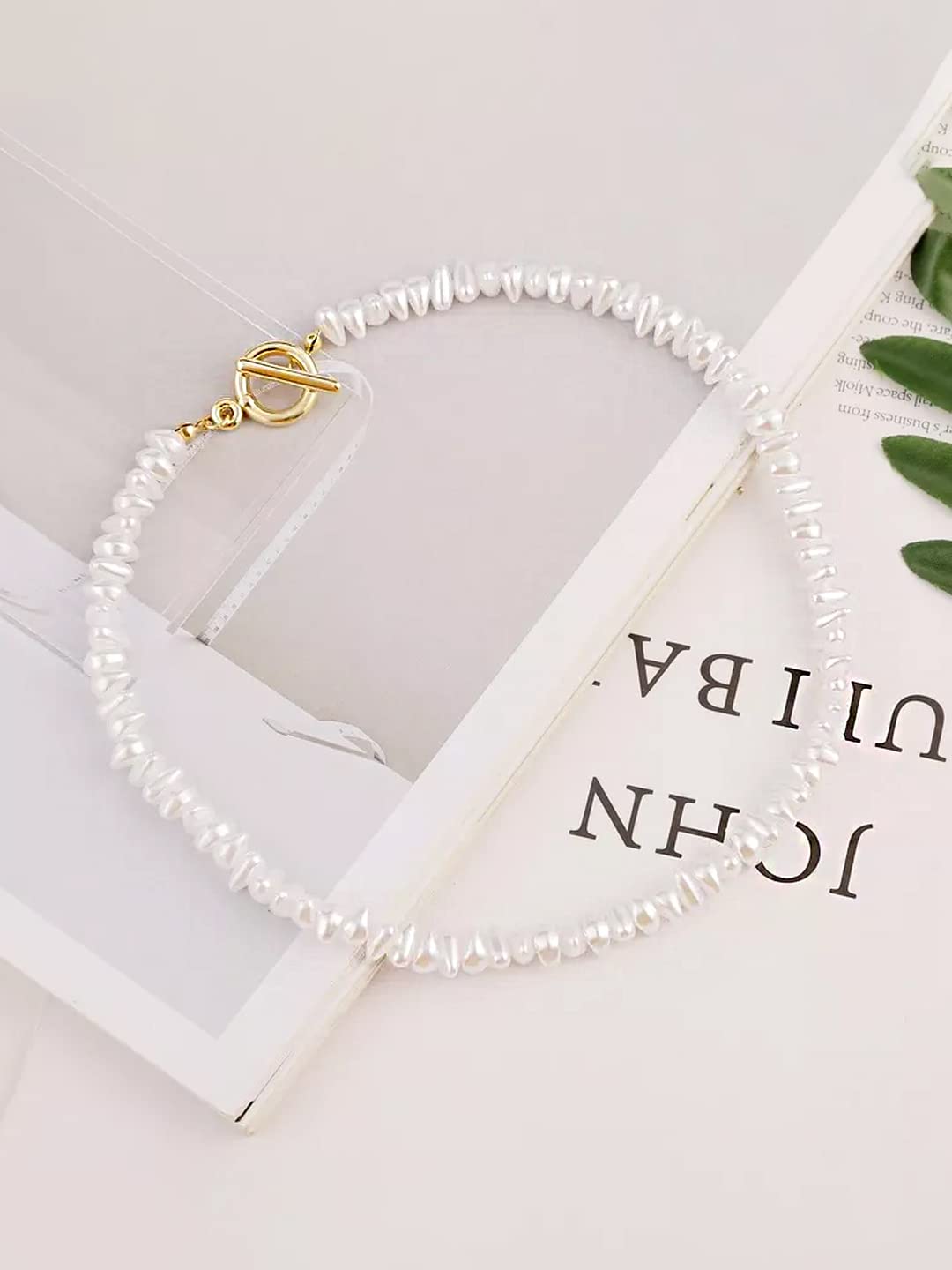 Space Fresh Water Pearl Necklace – Stay Golden HI Jewelry
