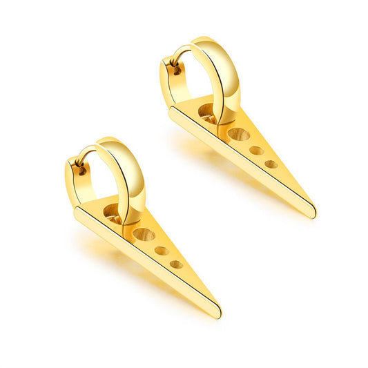 Yellow Chimes Western Style Stainless Steel Never Fading Designer Earrings for Women & Girls (Gold)