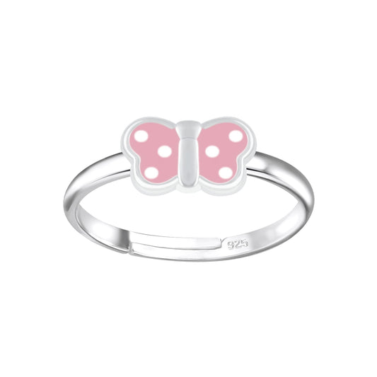 Raajsi by Yellow Chimes 925 Sterling Silver Adjustable Ring for Girls & Kids Melbees Kids Collection Butterfly Design | Birthday Gift for Girls Kids|With Certificate of Authenticity & 6 Month Warranty