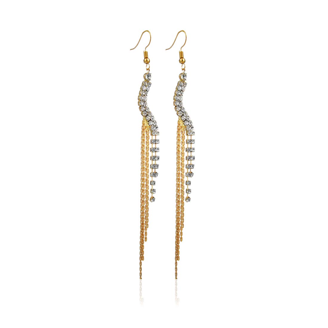 Yellow Chimes Designer Hangings Chandelier Earring for Women & Girls