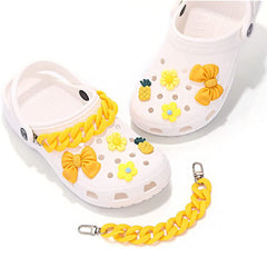 Melbees by Yellow Chimes Shoe Chains for  Kids Girls Teens | Shoe Accessories Product Design | Yellow Shoe Decoration Charms| Shoe Chains for Unisex | Shoe Chain Charms for Croc/Clogs