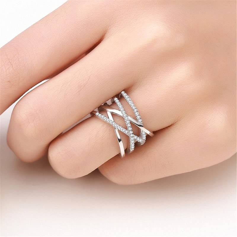 Yellow Chimes Rings for Women and Girls Silver Ring | Adjustable Crystal Rings Silver Toned Finger Ring for Women | Birthday Gift For girls and women Anniversary Gift for Wife