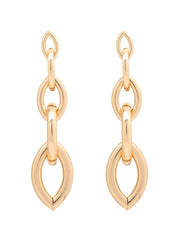 Yellow Chimes Earrings for Women and Girls Chain Designed Dangler | Gold Tone Long Dangler Earrings | Birthday Gift for girls and women Anniversary Gift for Wife
