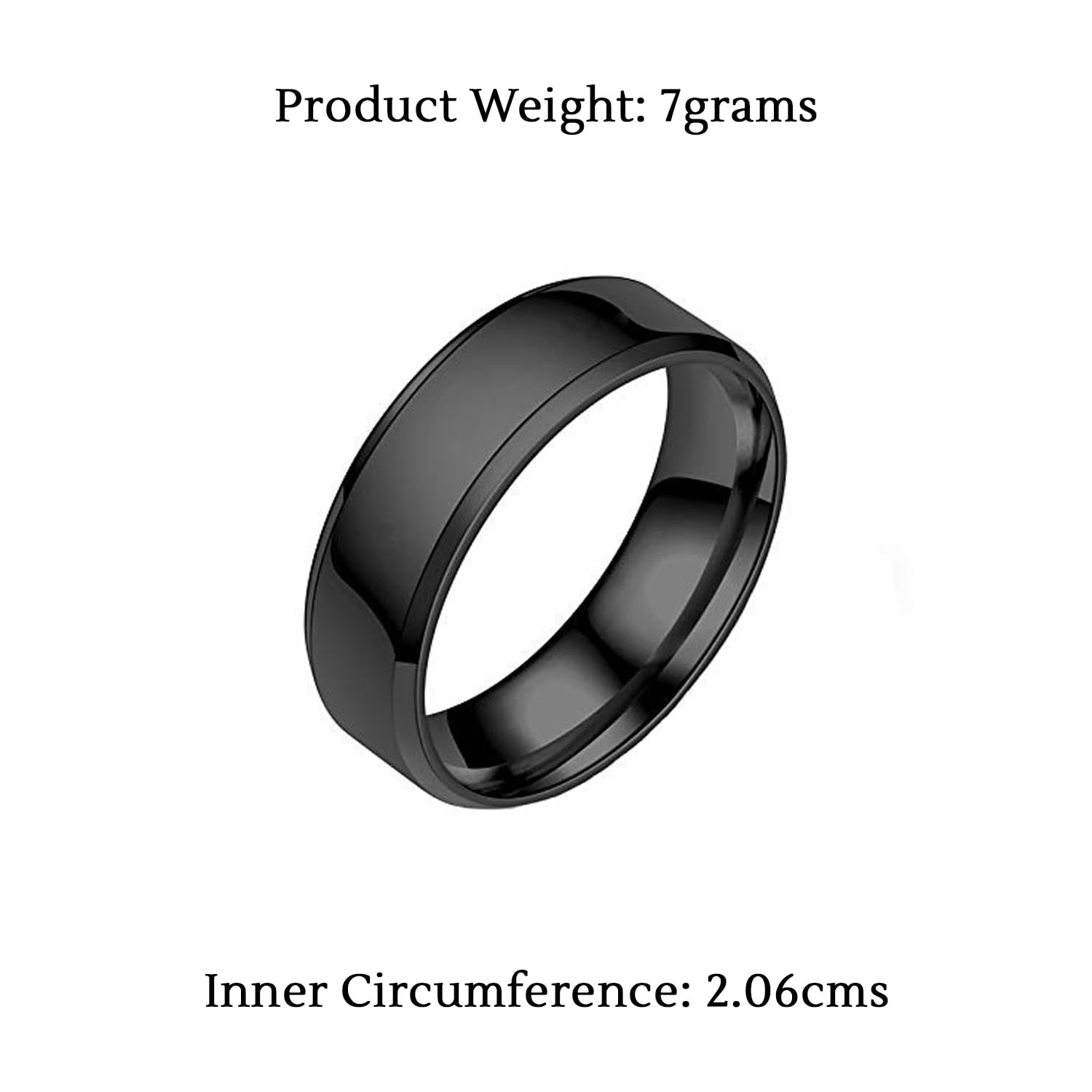 Diamond Embedded Silver Stainless Steel Ring | B14-MAY-29 | Cilory.com