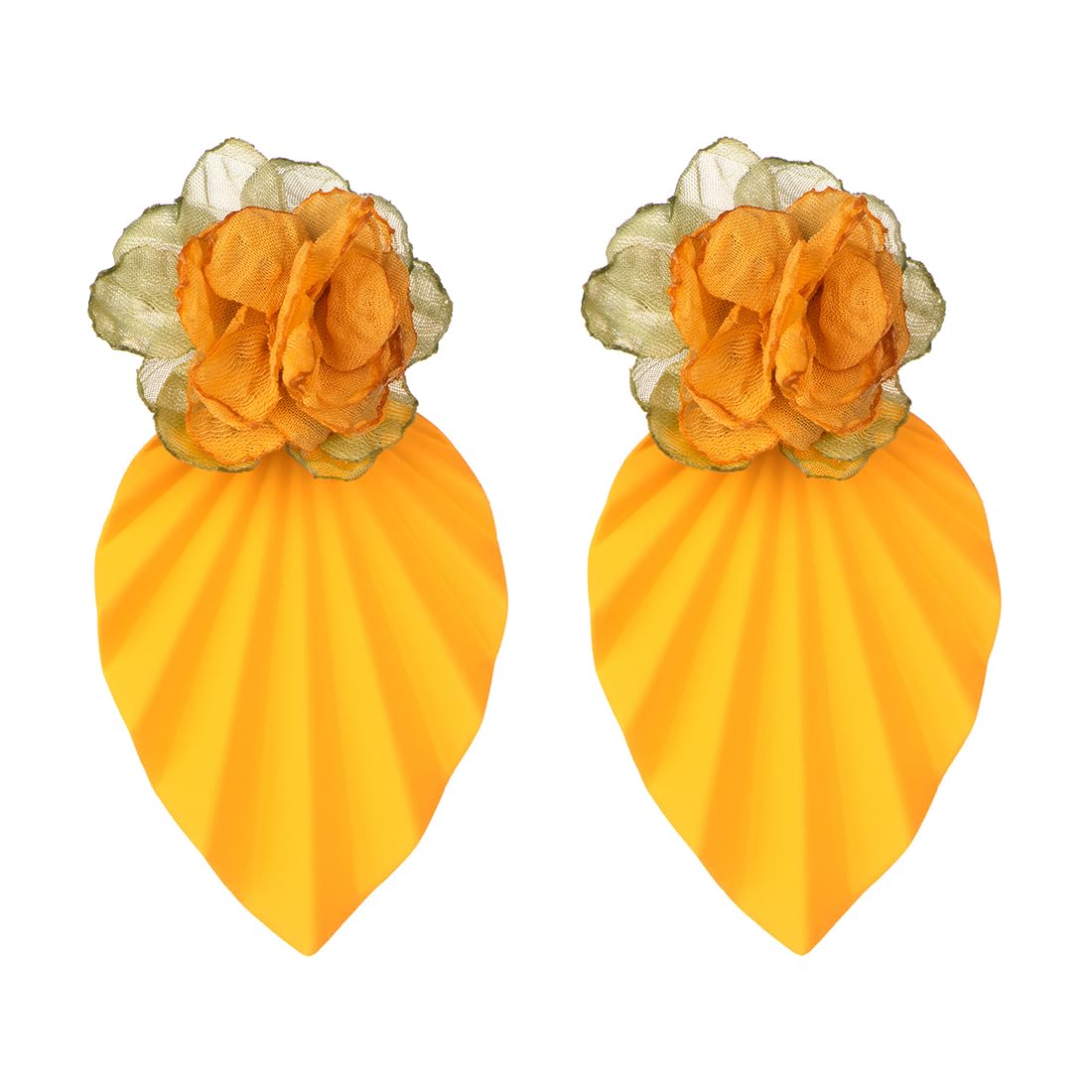 Yellow Chimes Earrings for Women and Girls| Drop Earrings for Women|Orange Drop Earrings for Girls |Birthday Gifts for Women| Anniversary Gift For Wife