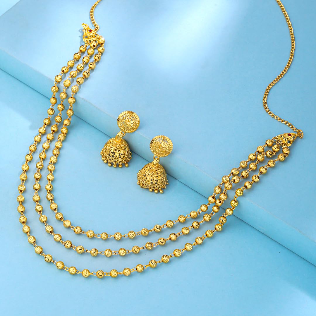 Buy online Crystal Jewellery Combo of Necklace Set with Earrings and  Bracelet – Lady India