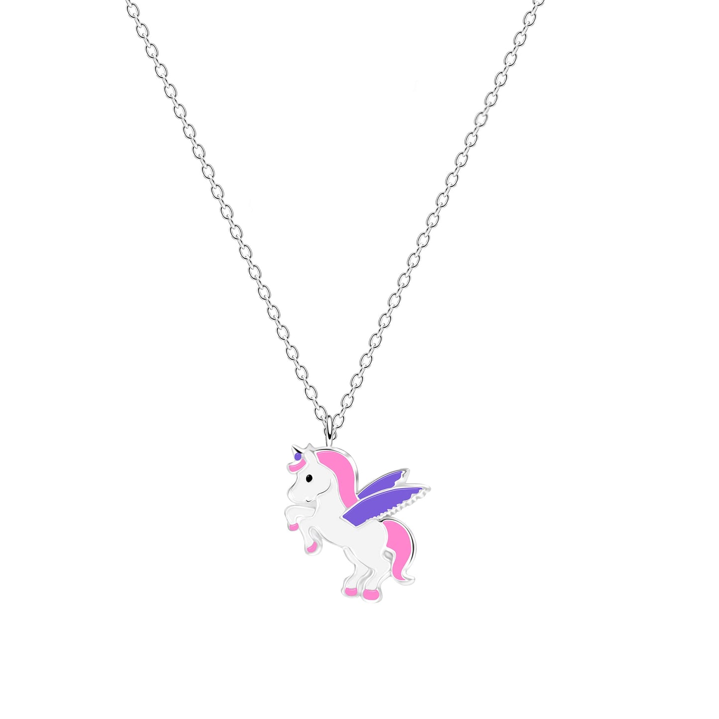 Raajsi by Yellow Chimes 925 Sterling Silver Pendant for Girls & Kids Melbees Kids Collection Unicorn Design | Birthday Gift for Girls Kids | With Certificate of Authenticity & 6 Month Warranty