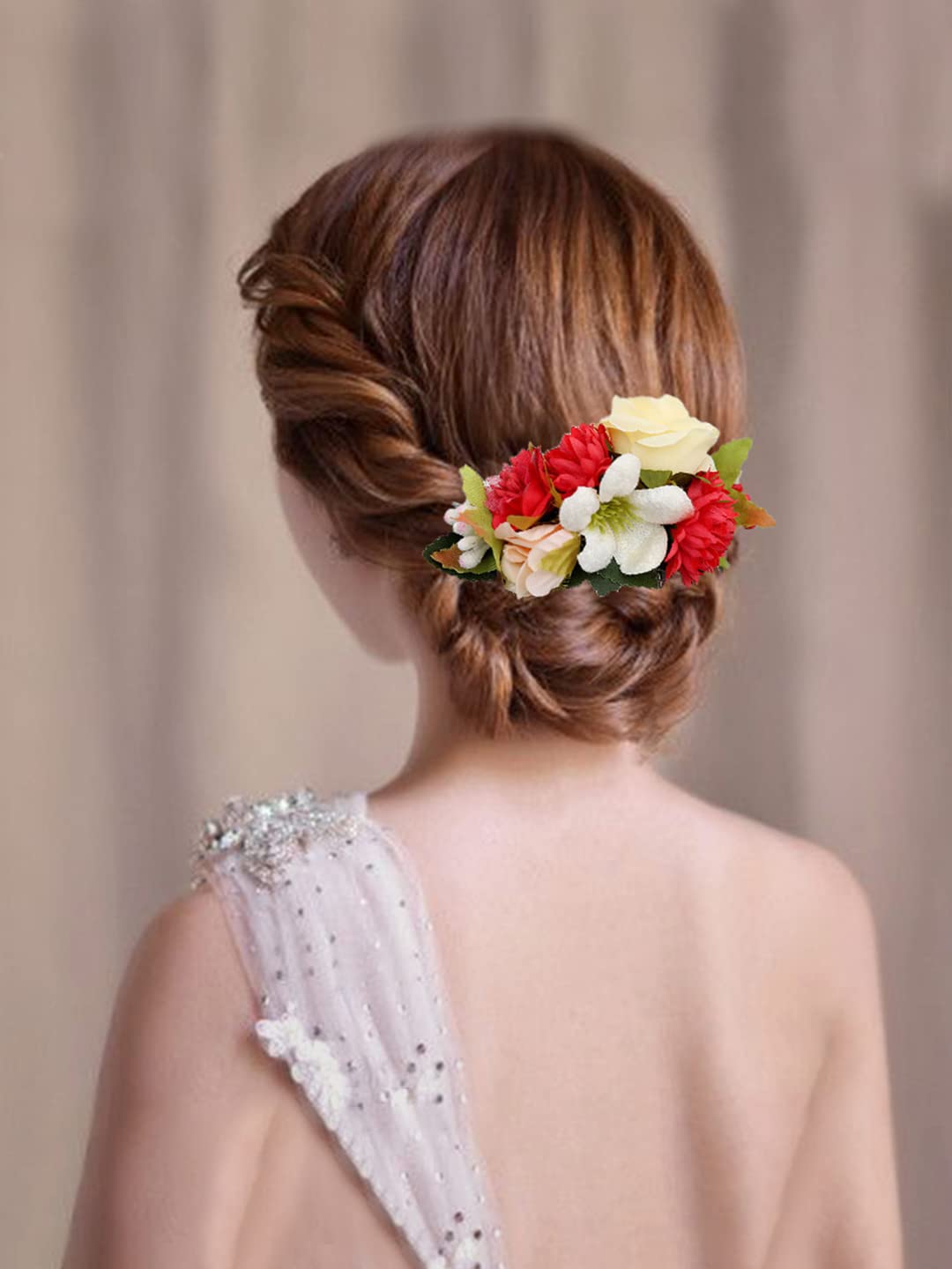 Floral hair shop pins