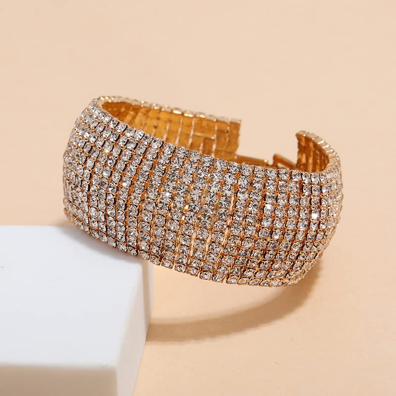 Buy Kushal's Fashion Jewellery Cubic Zirconia Rose Gold Plated Kada Bracelet  - Bracelet for Women 24959724 | Myntra