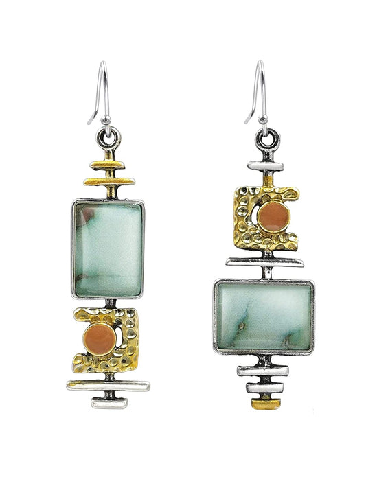 Yellow Chimes Earrings for Women and Girls Drop Earrings for Girls | Multicolor Mismatch Designed Drop Earrings | Birthday Gift for girls and women Anniversary Gift for Wife