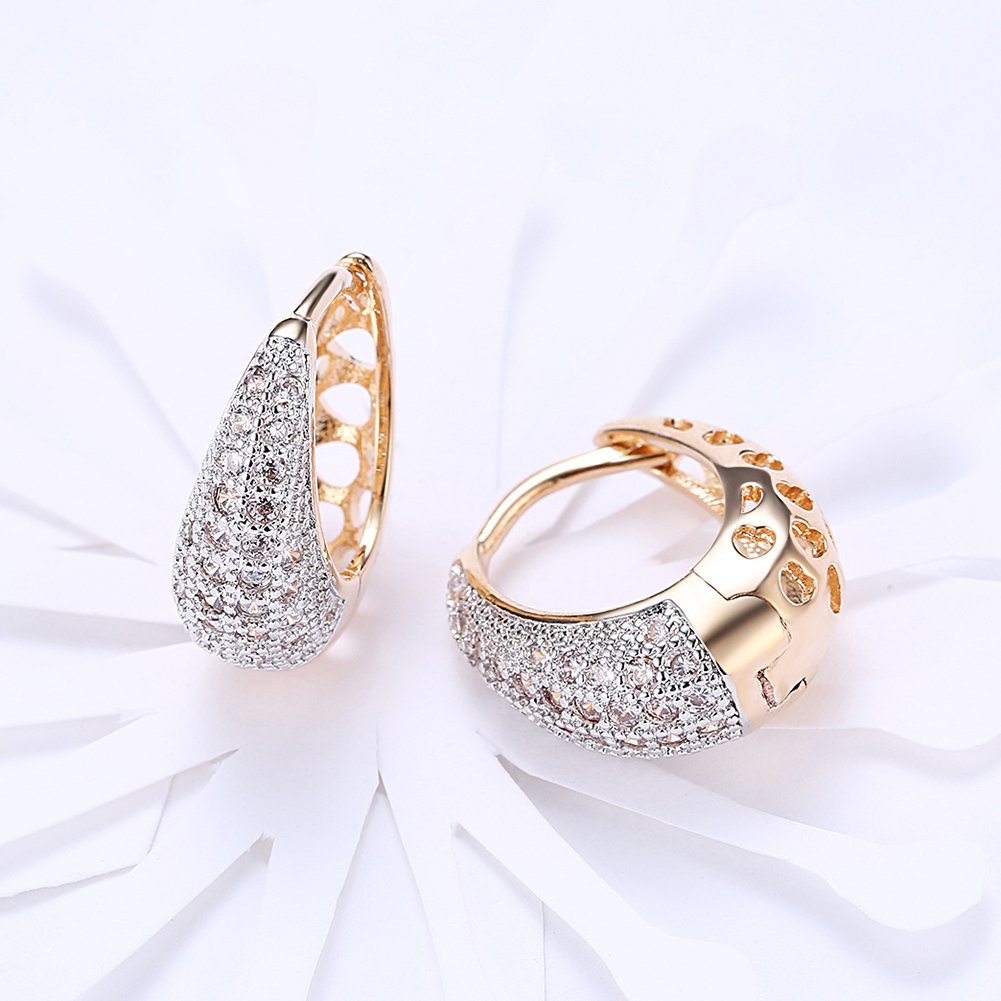 Italian Hoop Earrings Rose Gold | Sterling silver hoop earrings, Rose gold  earrings, Hoop earrings