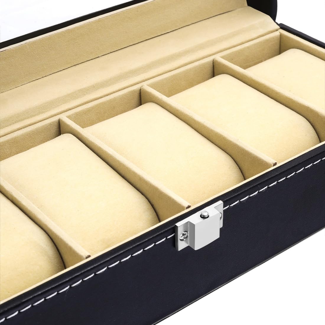 Textured Scorching Royal Black Color Watch Box Organizer Case, For Gifting,  Size: 34 X 20 X 7 cm at Rs 799/piece in New Delhi