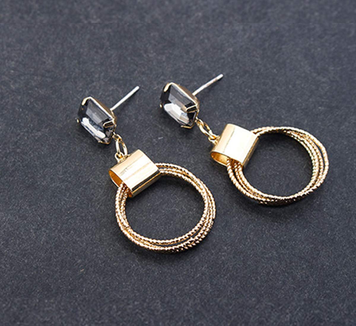 Yellow Chimes Stylish Look Designer Collection Crystal Alloy Dangle Earring for Women And Girls