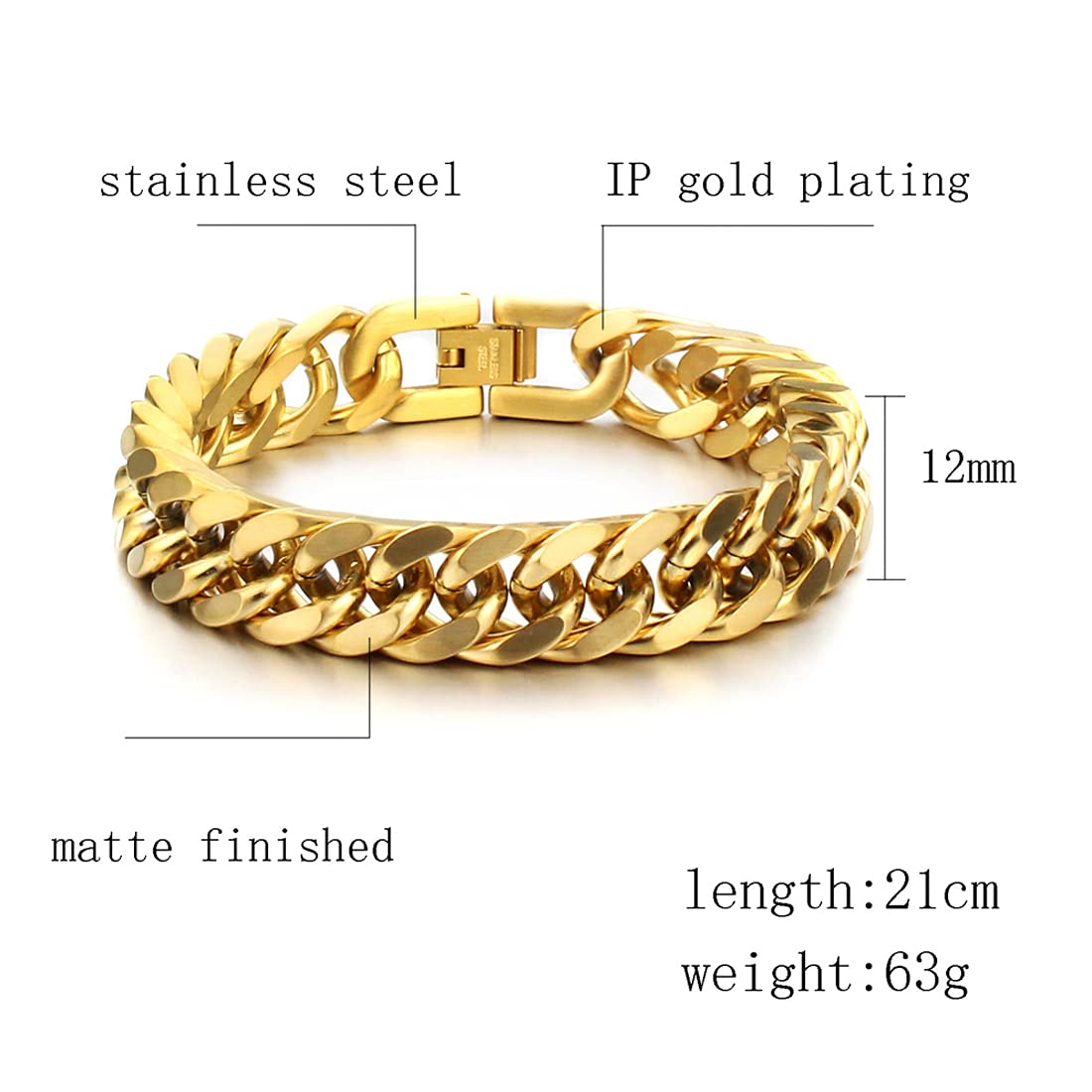 Buy Fashion Stainless Steel Bracelet for Men At Best Price - Branta –  Brantashop