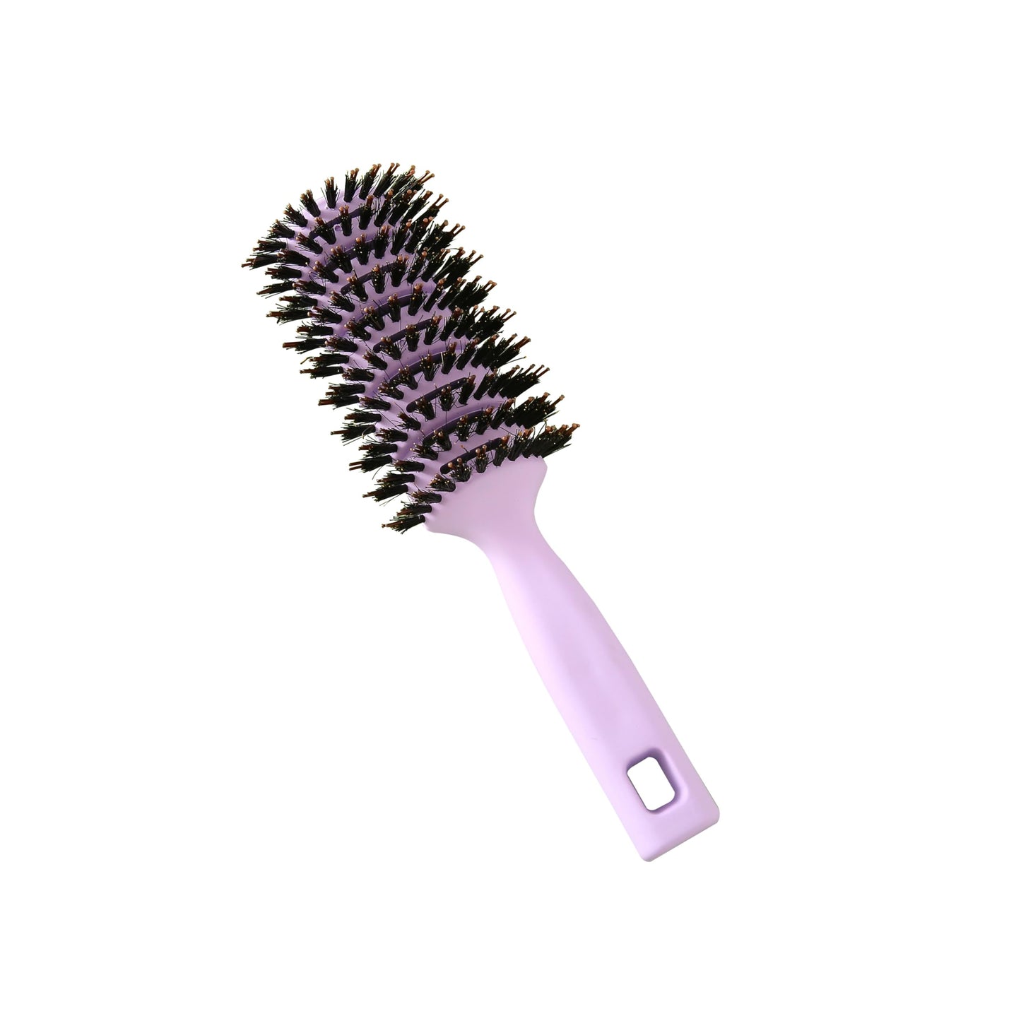 Yellow Chimes Round Vented Hair Brush for Quick Drying & Pain Free Detangling | Smoothens | Stylish design | Flexible Nylon Bristles | Suitable for All Hair Types