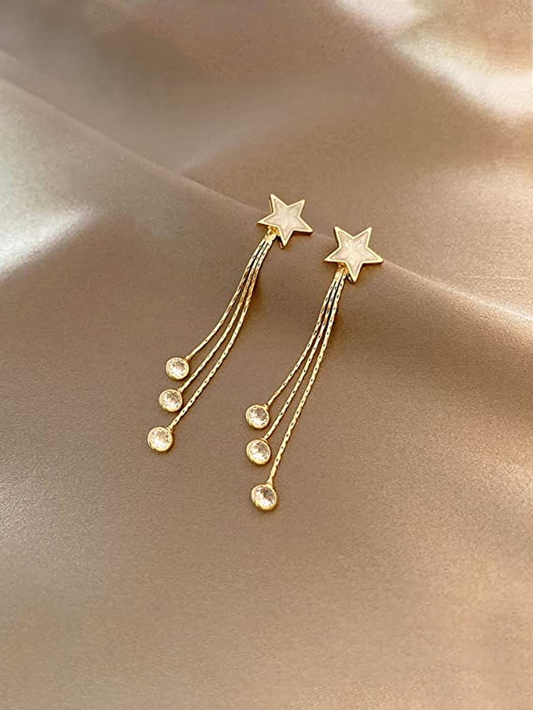 Gold Star Stud Earrings – Design Gold Jewelry