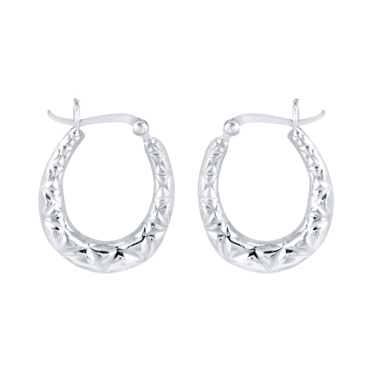 Yellow Chimes 925 Sterling Silver Hallmark and Certified Purity Stylish Bali Hoops Earrings for Women and Girls