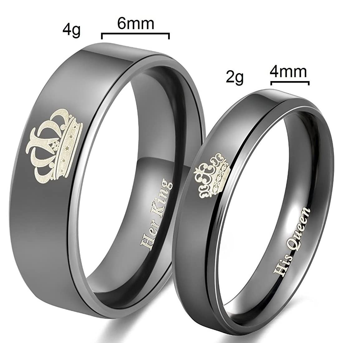 STAR CREATION Silver Copper Crown King Queen Adjustable Couple Ring for  Metal Ring Price in India - Buy STAR CREATION Silver Copper Crown King Queen  Adjustable Couple Ring for Metal Ring Online