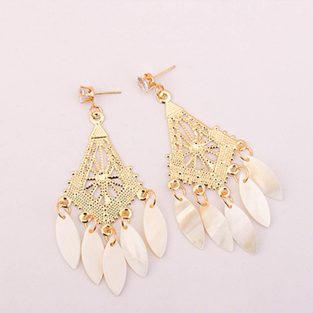 Yellow Chimes Designer Collection Cubic Zirconia Alloy Drop Earring for Women And Girls