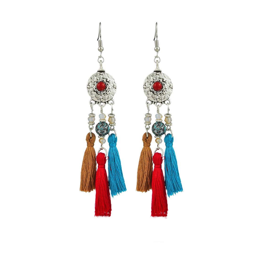 Yellow Chimes Tribal Fashion Tassel Earring for Women & Girls