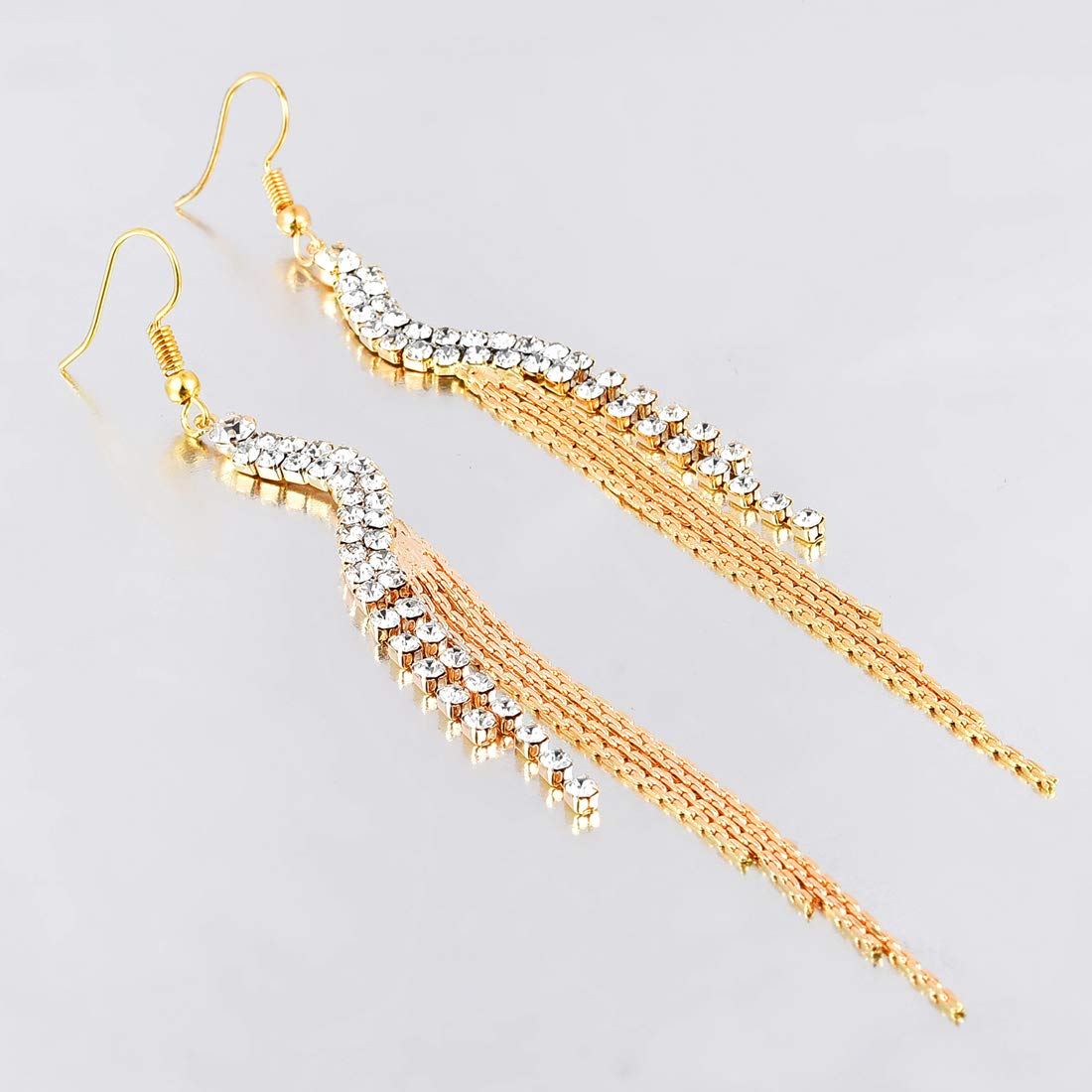 Yellow Chimes Designer Hangings Chandelier Earring for Women & Girls