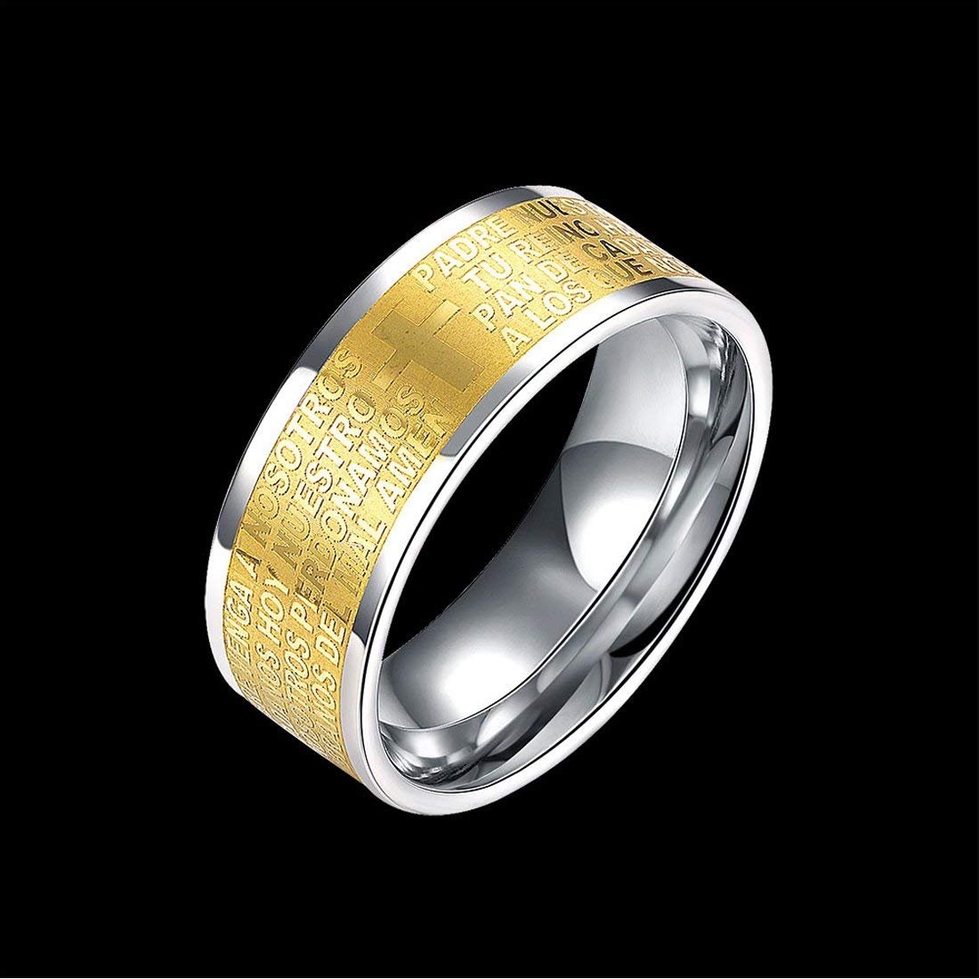 Yellow Chimes Smart Band Stainless Steel Rings for Men and Boys