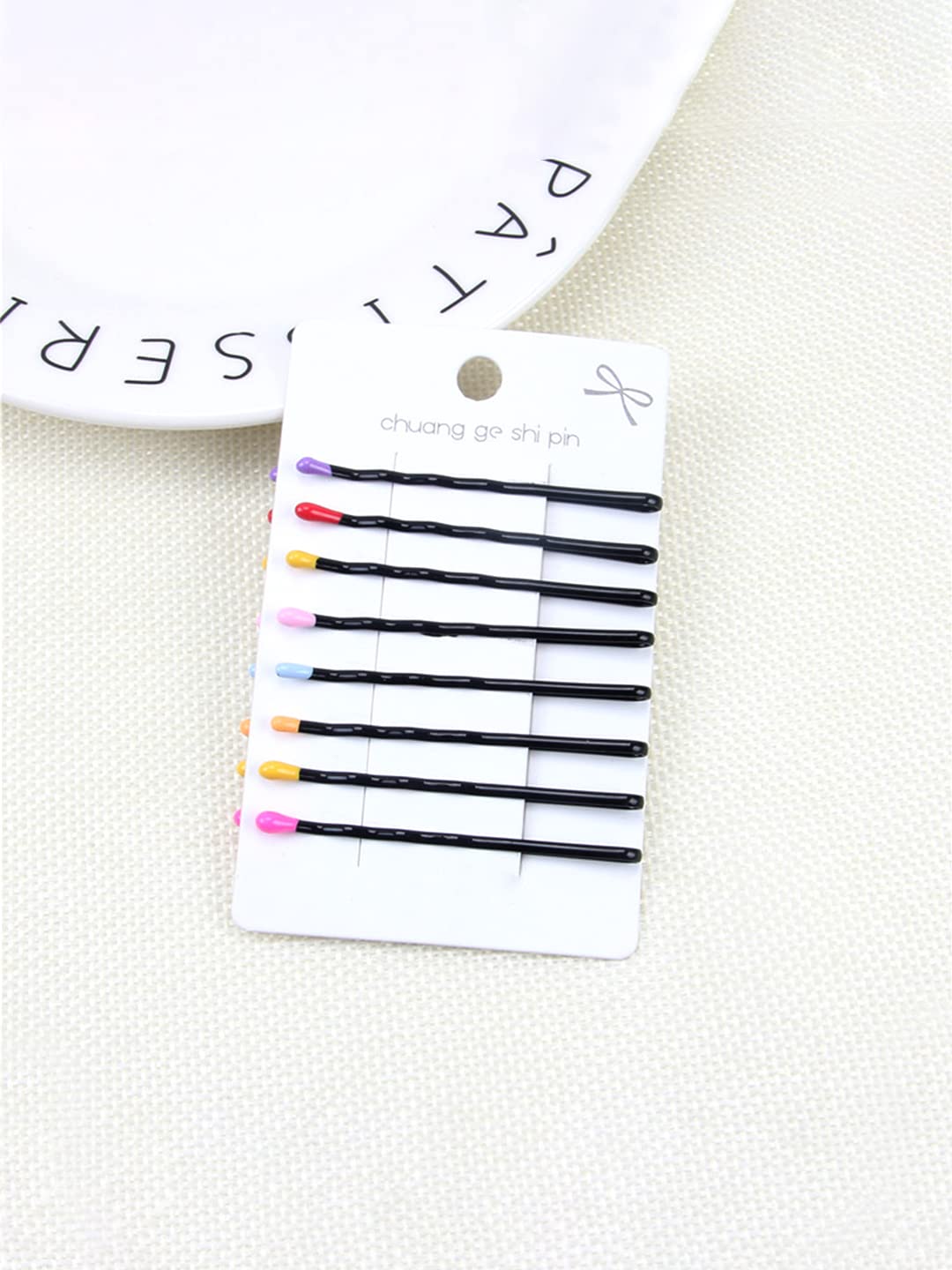 Melbees by Yellow Chimes Hair Pins for Girls Kids Hair Accessories for Girls Hair Pin 24 Pcs Cute Bobby Pins for Hair Multicolor Hairpin Bobby Hair Pins for Girls Kids Teens Toddlers