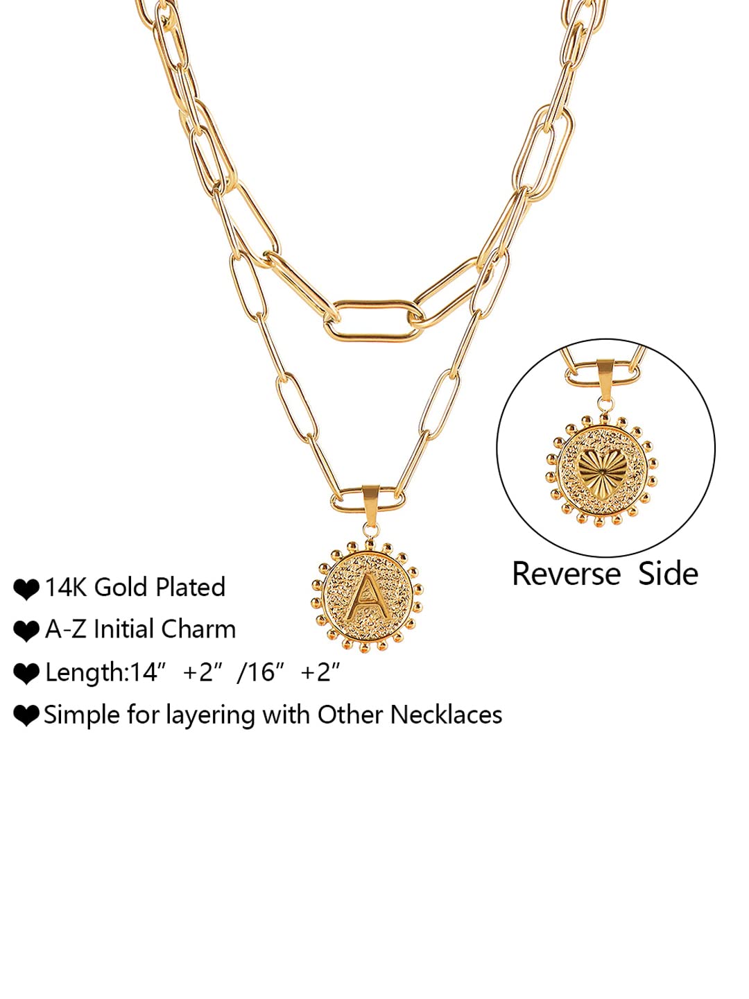 Buy Pretty Ponytails Layered Double Layer Chain Necklace Gold Silver Plated  Flower Pendant Office Wear Party Western Boho Jewellery at Amazon.in