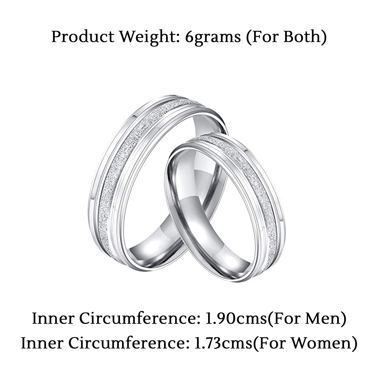 SPE Gold-Duo Leaf Design Silver Couple Ring - Poonamallee