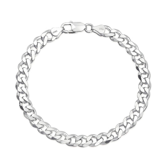 Yellow Chimes 925 Silver Bracelet for Men 925 Sterling Silver Hallmark and Certified Purity Silver Chain Bracelet for Men and Boys