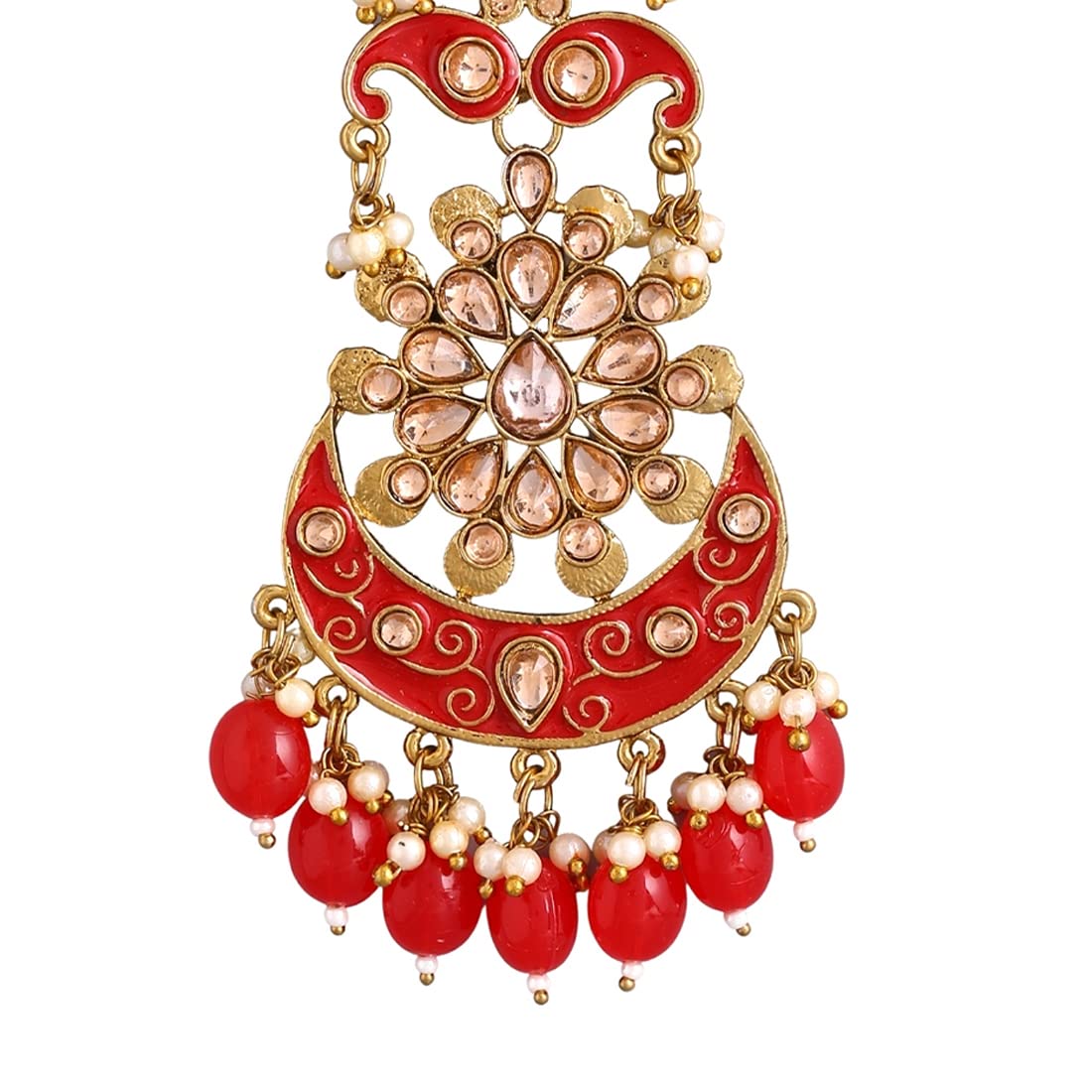 Buy Deora Jewellery Traditional Ethnic Peocock Inspired Gold Platted  Oxidized Jhumka Jhumki Earrings for Girls and Women (Pink) Online at Best  Prices in India - JioMart.