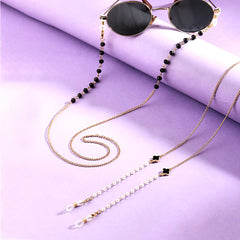 Yellow Chimes Sunglasses Chain for Women Eyeglasses Chain Multicolor Beadded Face Mask Chains Sunglasses Accessories/Sunglasses Lanyard for Girls and Women (Model-4)