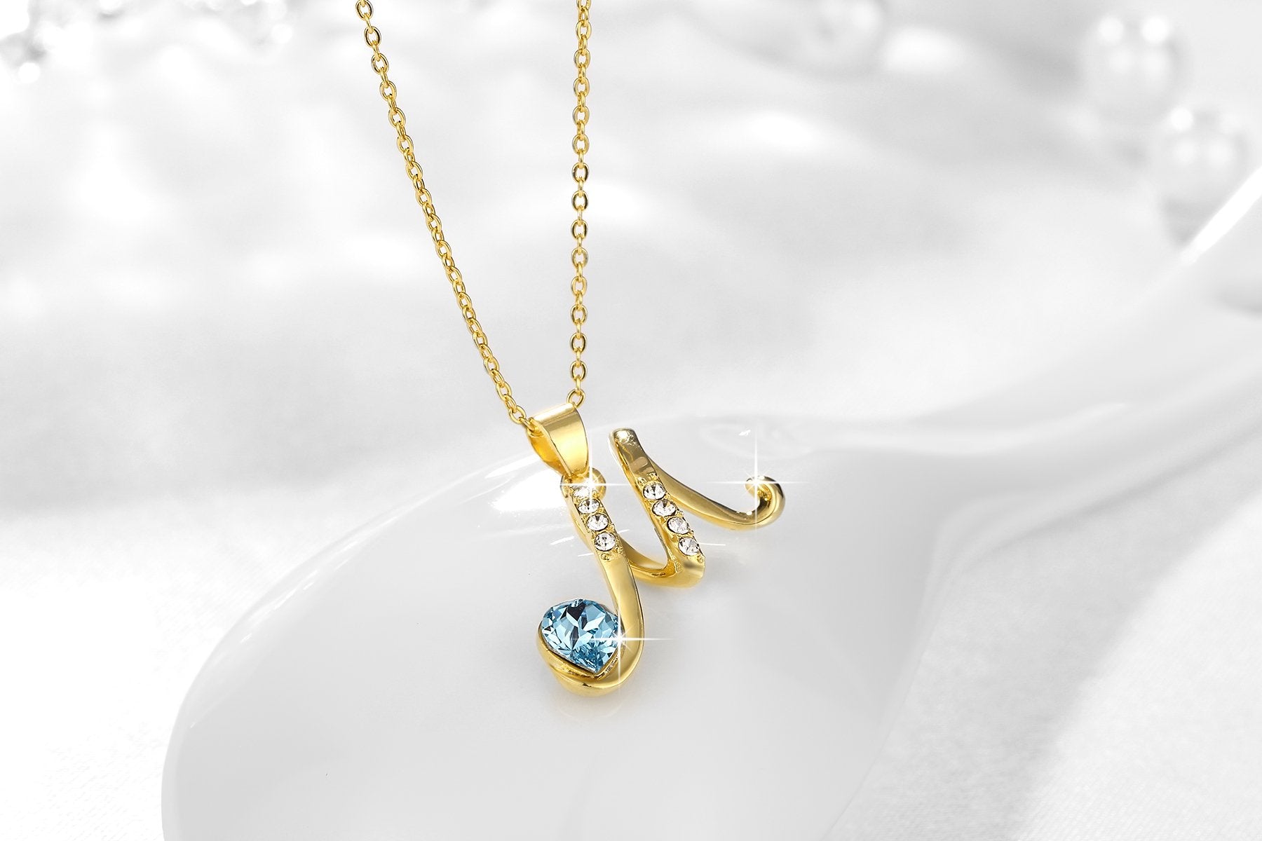 Chunky Chain And Swarovski Crystal Necklace By Heiter |  notonthehighstreet.com