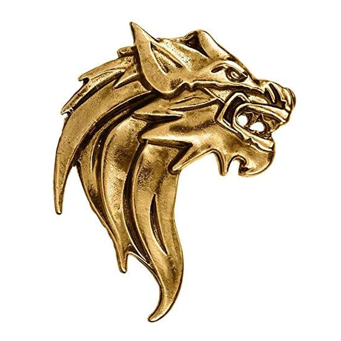 Yellow Chimes Brooch for Men and Boys Brooches For Men | Gold Toned Lion Face Brooch for Men| Birthday Gift for Men and Boys Anniversary Gift for Husband