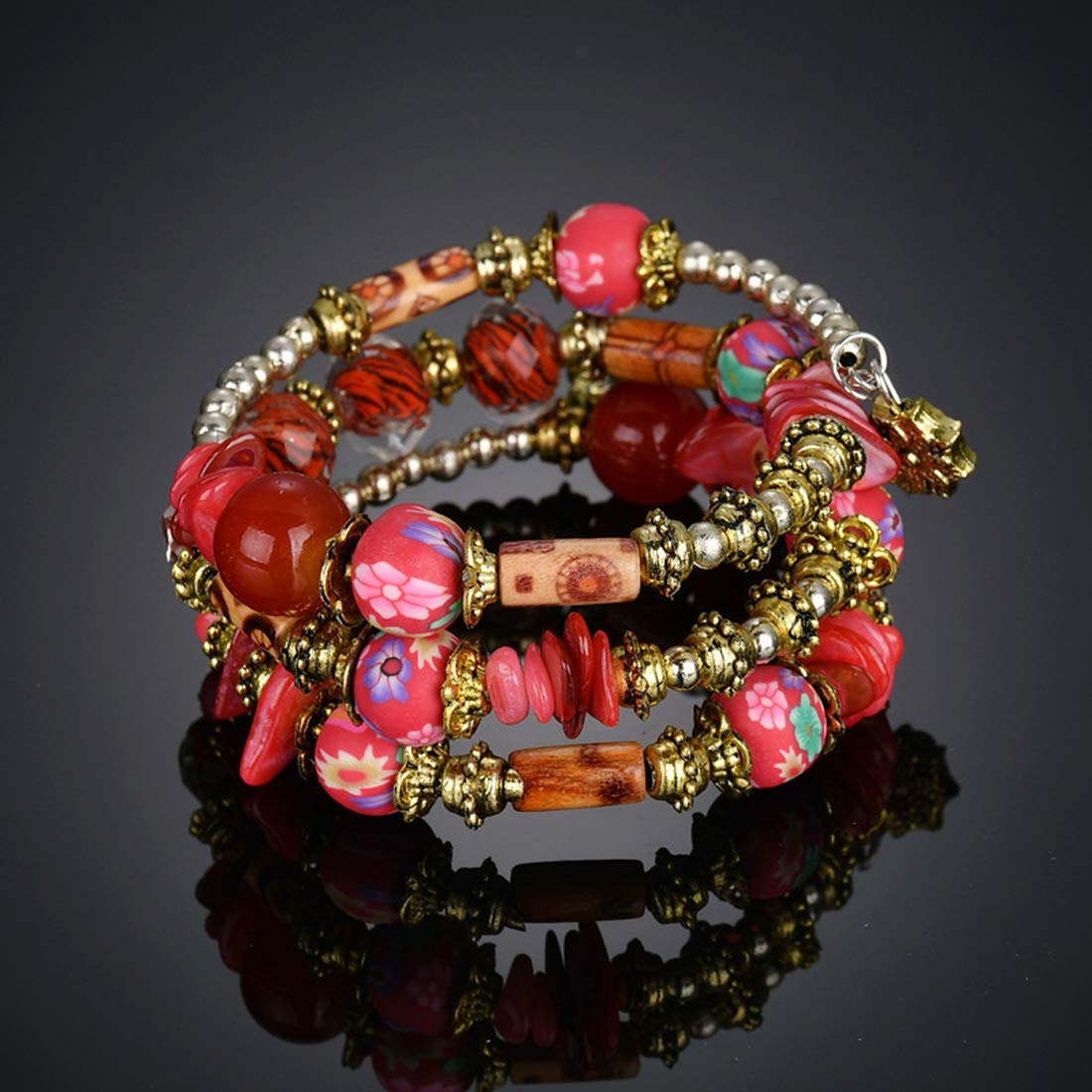 5-pieces Fashion New Exquisite All-match Boho Beaded Bracelet Fringed Tree  Of Life Pendant Bracelet Jewelry Gift For Women Girls - Bracelets -  AliExpress