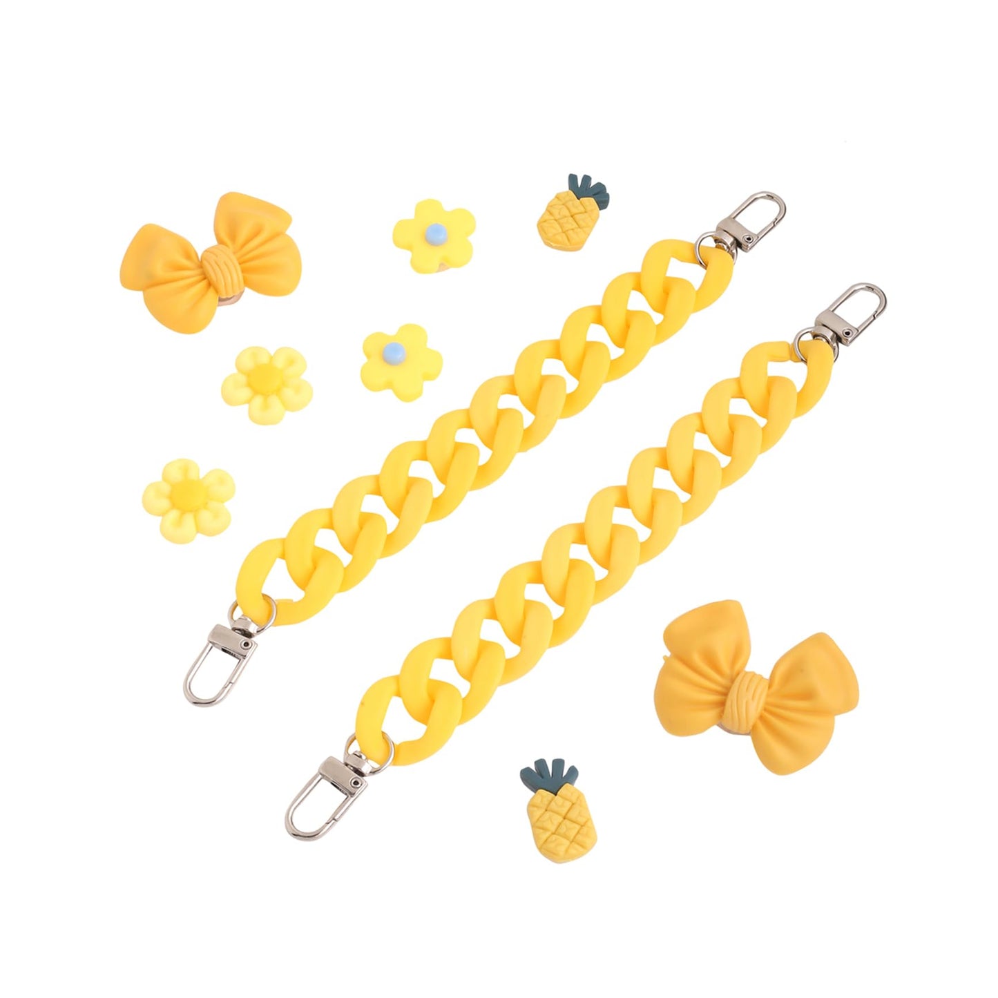 Melbees by Yellow Chimes Shoe Chains for  Kids Girls Teens | Shoe Accessories Product Design | Yellow Shoe Decoration Charms| Shoe Chains for Unisex | Shoe Chain Charms for Croc/Clogs