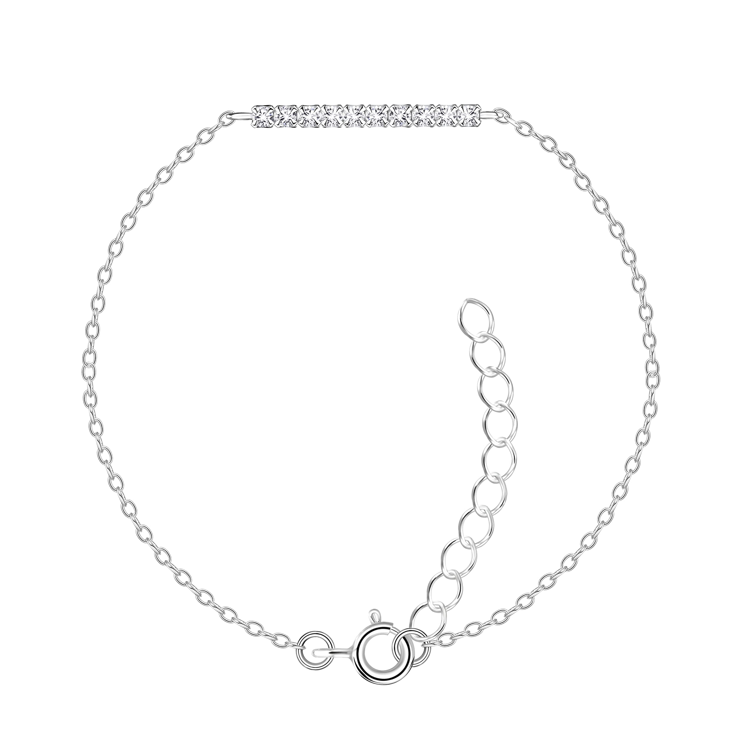 ASG Womens 925 Sterling Silver Infinity Endless Love Symbol Charm  Adjustable Bracelet Mother's Day Gift for Wife Women Girls Mom - Walmart.com