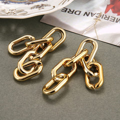Yellow Chimes Elegant Latest Fashion Silver Plated White Floral Crystal designer Alloy Base Metal Drop Earrings (Design 11)